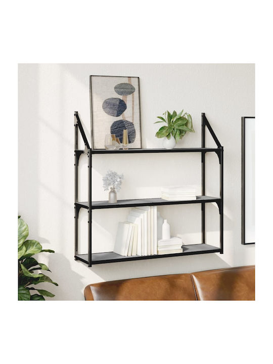 Grey Sonoma Wall Shelf 80x21x78.5cm