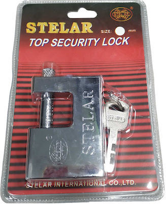 Stelar BSD40 - 586394 Steel Padlock Monoblock with Key 40mm 1pcs