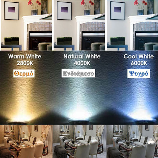 Aca LED Bulb 4W for Socket E14 and Shape C35 Warm White 500lm Dimmable