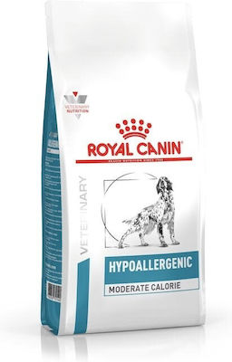 Royal Canin Hypoallergenic Moderate Calorie 7kg Dry Food Diet, Gluten-Free for Adult Dogs with Rice and Liver