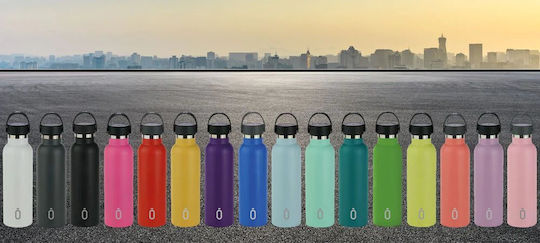 Runbott Stainless Steel Thermos Bottle BPA Free 600ml Lilac