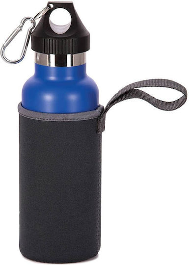 ILSA Neopren case Bottle Thermos Stainless Steel 350ml Blue