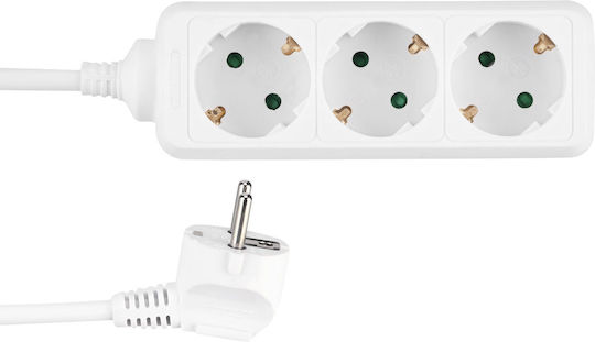 REV Power Strip 3 Positions with Cable 5m