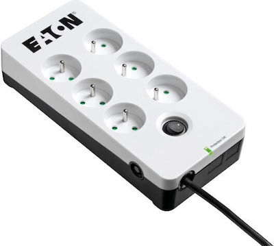 Eaton Power Strip cu întrerupător și Cablu 1.5m Black