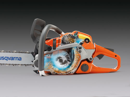 Husqvarna Benzin-Kettensäge 6.4kg mit Schiene 45cm und Easy Start