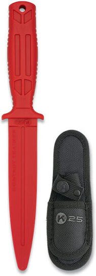 K25 Training Μαχαίρι εκπαίδευσης Training Red σε Θήκη