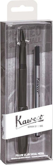 Kaweco Stift Rollerball Schwarz mit Schwarz Tinte