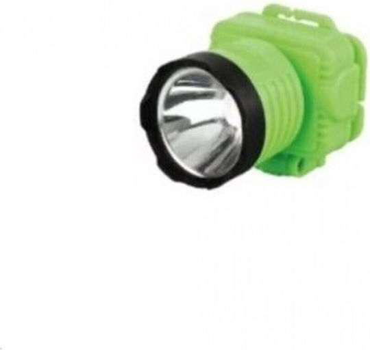 Aerbes Rechargeable Head Flash Light LED Green