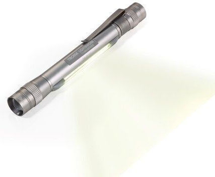 Troika Taschenlampe LED Light@Work Silber
