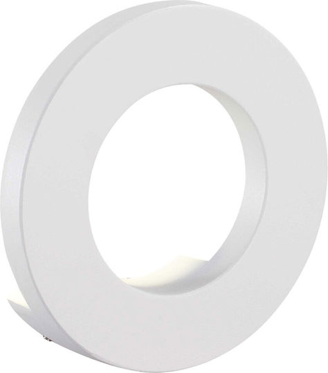Viokef Wandmontierte Außen-Deckenleuchte LED IP54 7W mit Warmweiß Licht