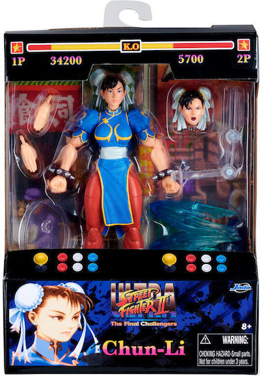 Jada Toys Ultra Street Fighter: Chun-li Φιγούρα Δράσης ύψους 15εκ. σε Κλίμακα 1:12