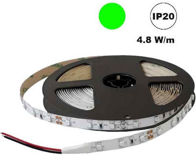 Cubalux LED Streifen Versorgung 12V mit Grün Licht Länge 5m und 60 LED pro Meter SMD3528