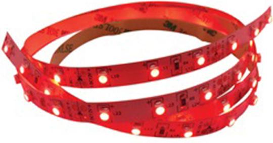 Ταινία LED 12V Κόκκινο Φως 1m Τύπου SMD3528