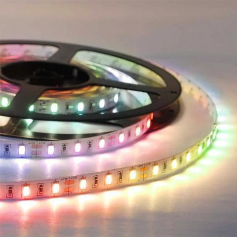 Fos me Waterproof LED Strip 12V RGB Light 5m Type SMD5050