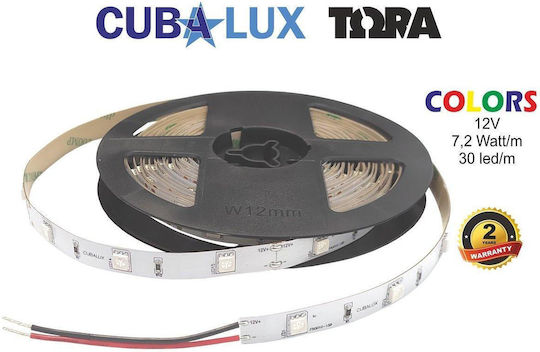 Cubalux LED Strip 12V Yellow Light 5m Type SMD5050