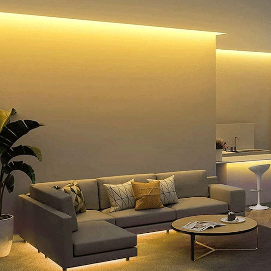 Spot Light Ταινία LED 12V Θερμό Λευκό Φως 5m