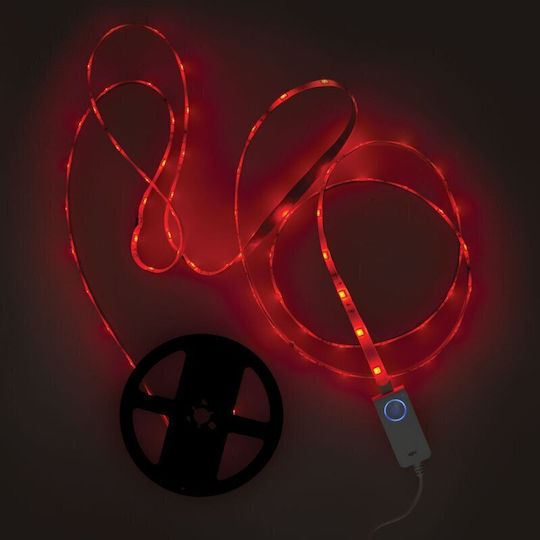 Xanlite Banda LED USB 5V RGB Lumină 3m Cu Sursă De Alimentare