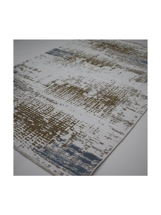 Alexander Carpets Noa Kilim 01 Teppich Rechteckig Synthetisch,Polyester/Cotton/Leather Beige Blue