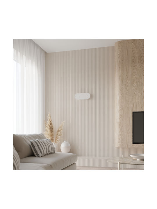 Sollux Saccon Modern Lamp Wall with Socket G9 White 47x17x13cm