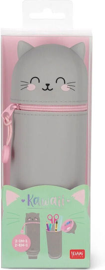 Legami Milano Pencil Case Silicone Barrel Multicolored