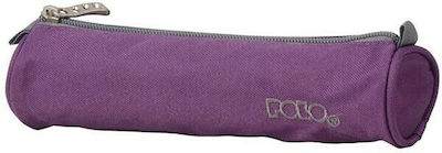 Polo Roll Pencil Case Barrel with 1 Compartment Purple