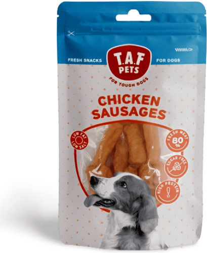 T.A.F. Pets Sausages Dog Treat with Chicken 75gr T-11634N