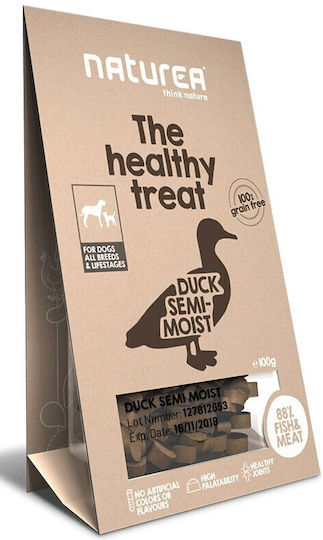 Naturea The Healthy Treat Semi-Moist Treat for Puppies Grain Free with Duck 100gr