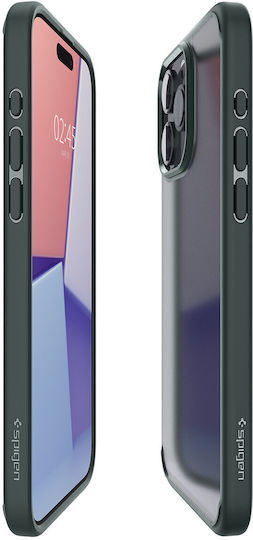 Spigen Ultra Hybrid Back Cover Plastic 2mm Green (iPhone 15 Pro Max)