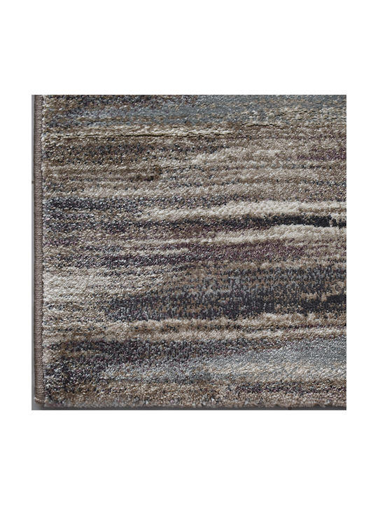 Boho Rug Rectangular Beige-Blue-Violet