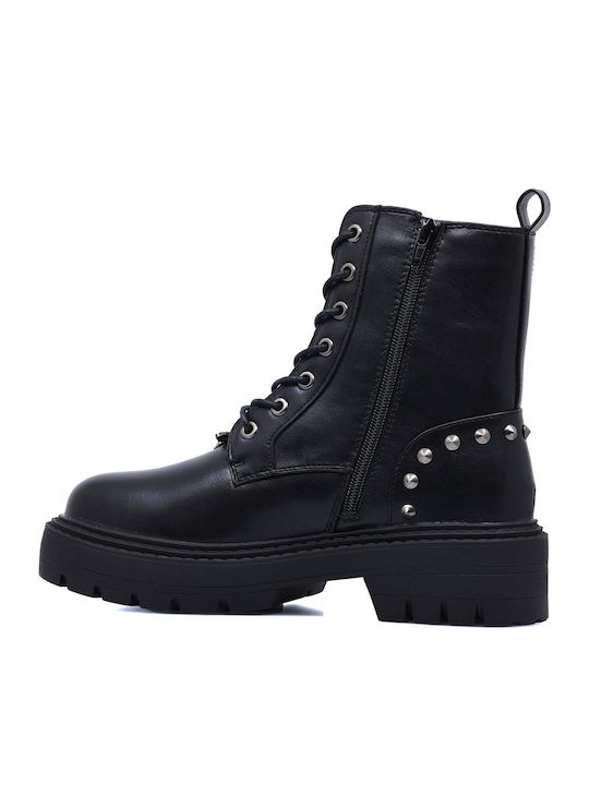 Stiefeletten Damen Schwarz