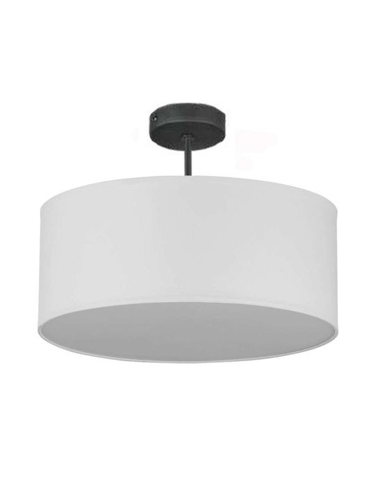 TK Lighting Vienna Modern Fabric Ceiling Light with Socket E27 40pcs White