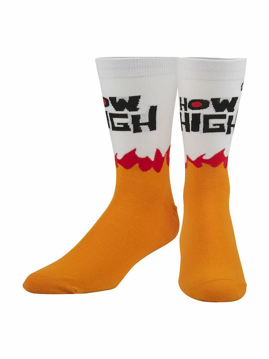 Odd Sox X Șosete White/orange 1Pachet