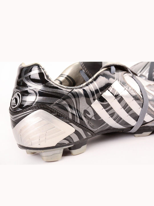 Adidas Ps Trx FG Χαμηλά Ποδοσφαιρικά Παπούτσια με Τάπες Γκρι