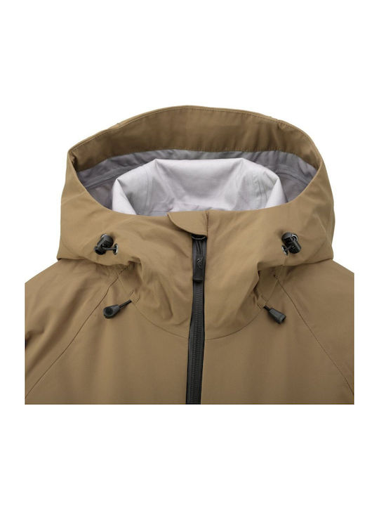 Helikon Tex Αδιάβροχο Κυνηγετικό Μπουφάν Softshell Καφέ