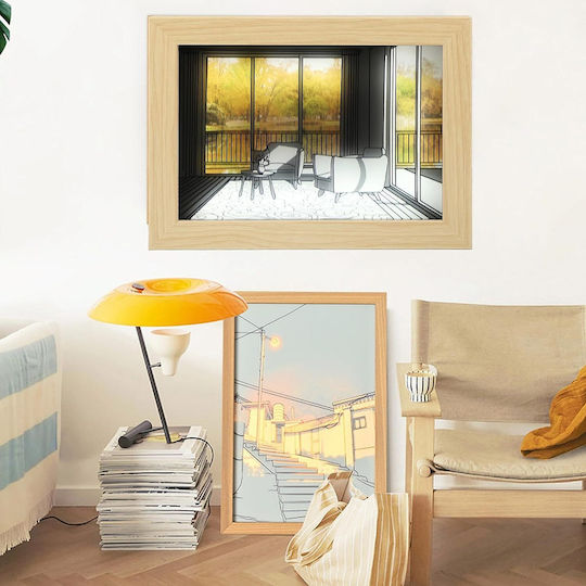 Dekorative Lampe Panel Weiß