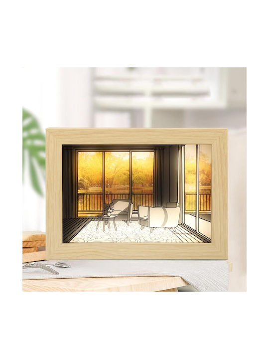 Decorative Lamp Board White