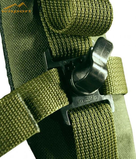 Wisport Raccoon Militärrucksack aus Cordura Khaki 65lt