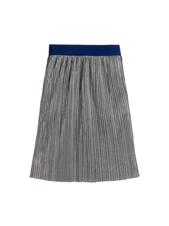 Guess Kids Pleated Skirt Silver