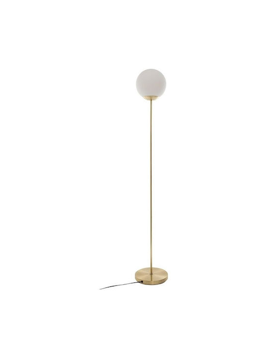 Plastona Stehlampe H135cm. mit Fassung für Lampe E14 Gold
