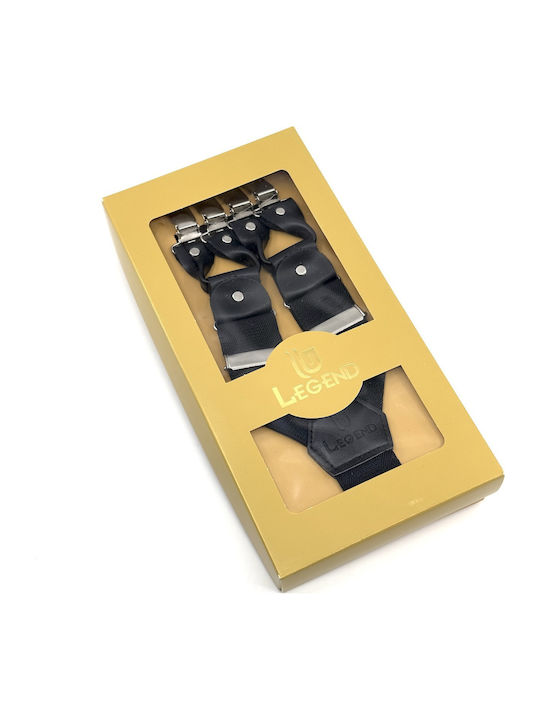 Legend Accessories Suspenders Monochrome Black Legend Accessories Suspenders Monochrome Black