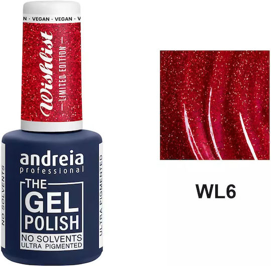 Andreia Professional Ημιμόνιμο Βερνίκι Νυχιών Wl6 10.5ml