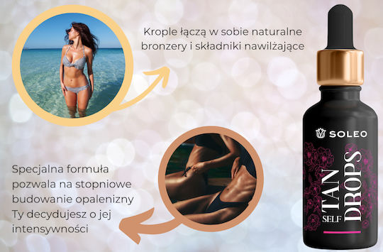 Soleo Picături Autobronzante Pentru Față 20ml