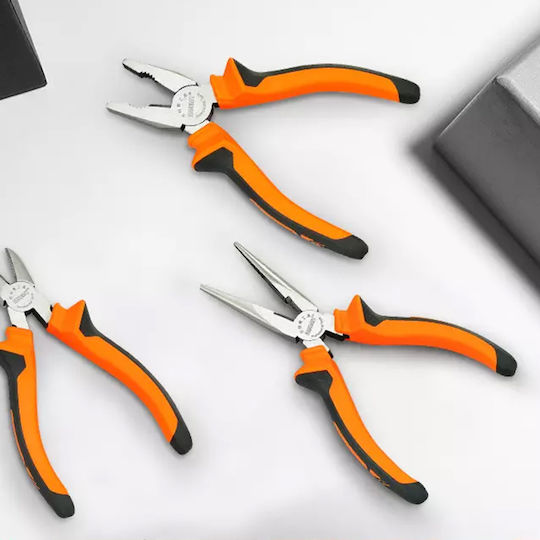 Jakemy Needle-nose pliers 165mm Cutting Plier Electrician Length 165mm