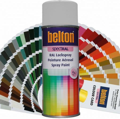 Belton Spray Farbe spectRAL mit Glänzend Effekt Reines Orange RAL 2004 400ml