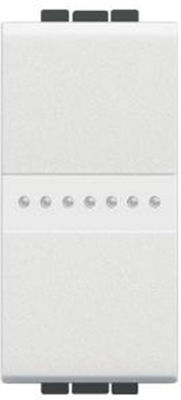 Legrand Living Light 4054 Recessed Electrical Lighting Wall Switch no Frame Basic Aller Retour White