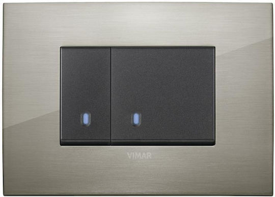 Vimar LED Φωτιστικό Ασφαλείας Διακόπτης με Αισθητήρα Κίνησης
