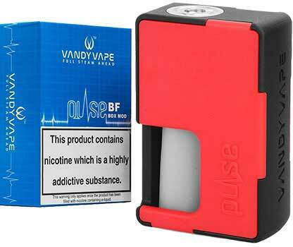 Vandy Vape Pulse BF Box Mod Box Mod 180W Red