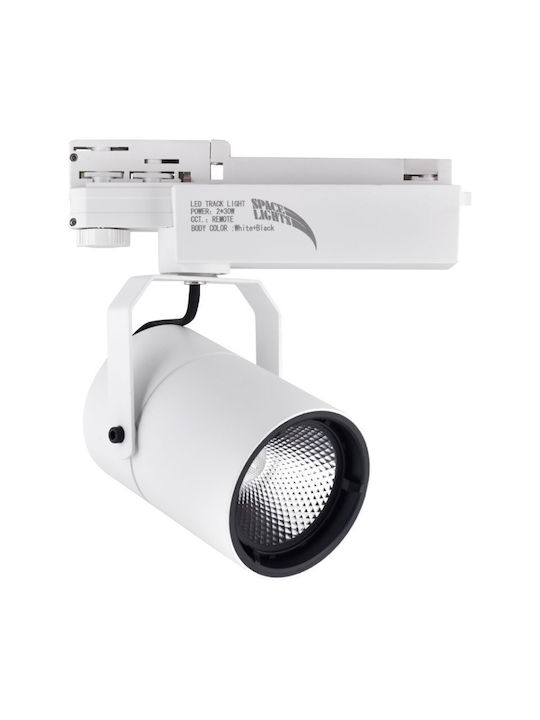 Spacelights Einzel LED Spot in Schwarz Farbe
