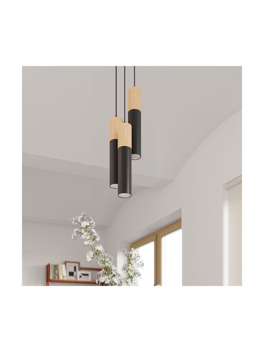 Sollux Pablo Single Spot with Socket GU10 in Black Color