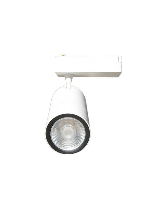 Atman Einzel LED Natürliches Weiß Spot in Weiß Farbe